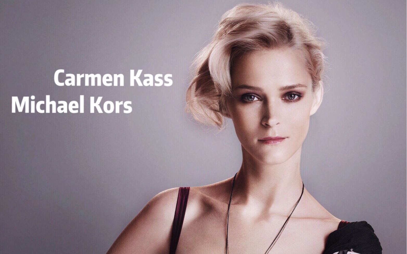 【缪斯第1期】爱过的人都像你·carmen kass×michael kors秀场与广告