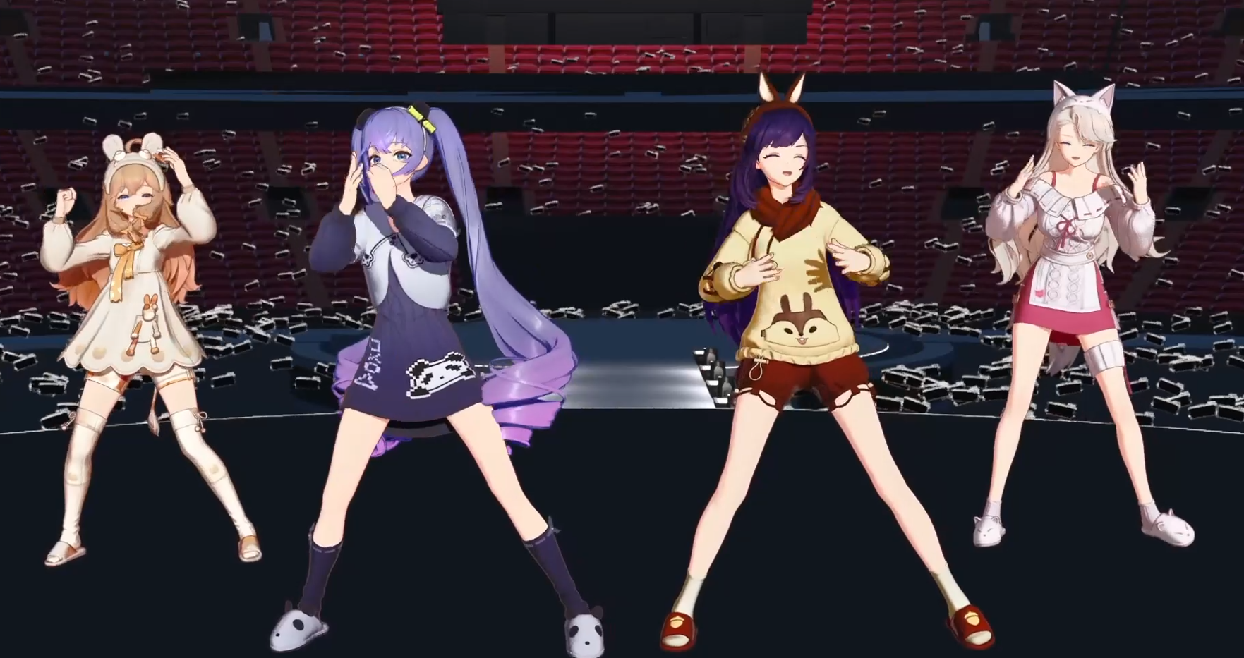 枝江新版「强风大背头」mv 「强风抓钱舞」