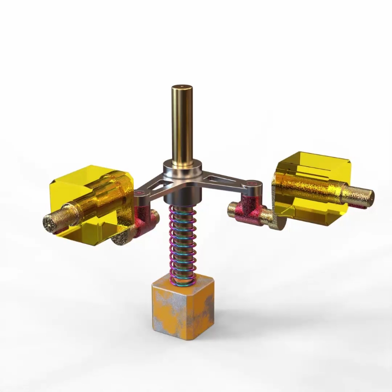 直角转动机构#ks渲染#sw建模