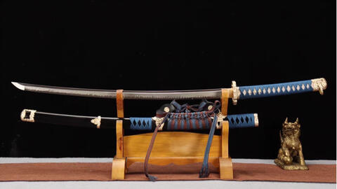 对马岛之魂T10烧刃全磨铜装武士刀打刀_哔哩哔哩_bilibili