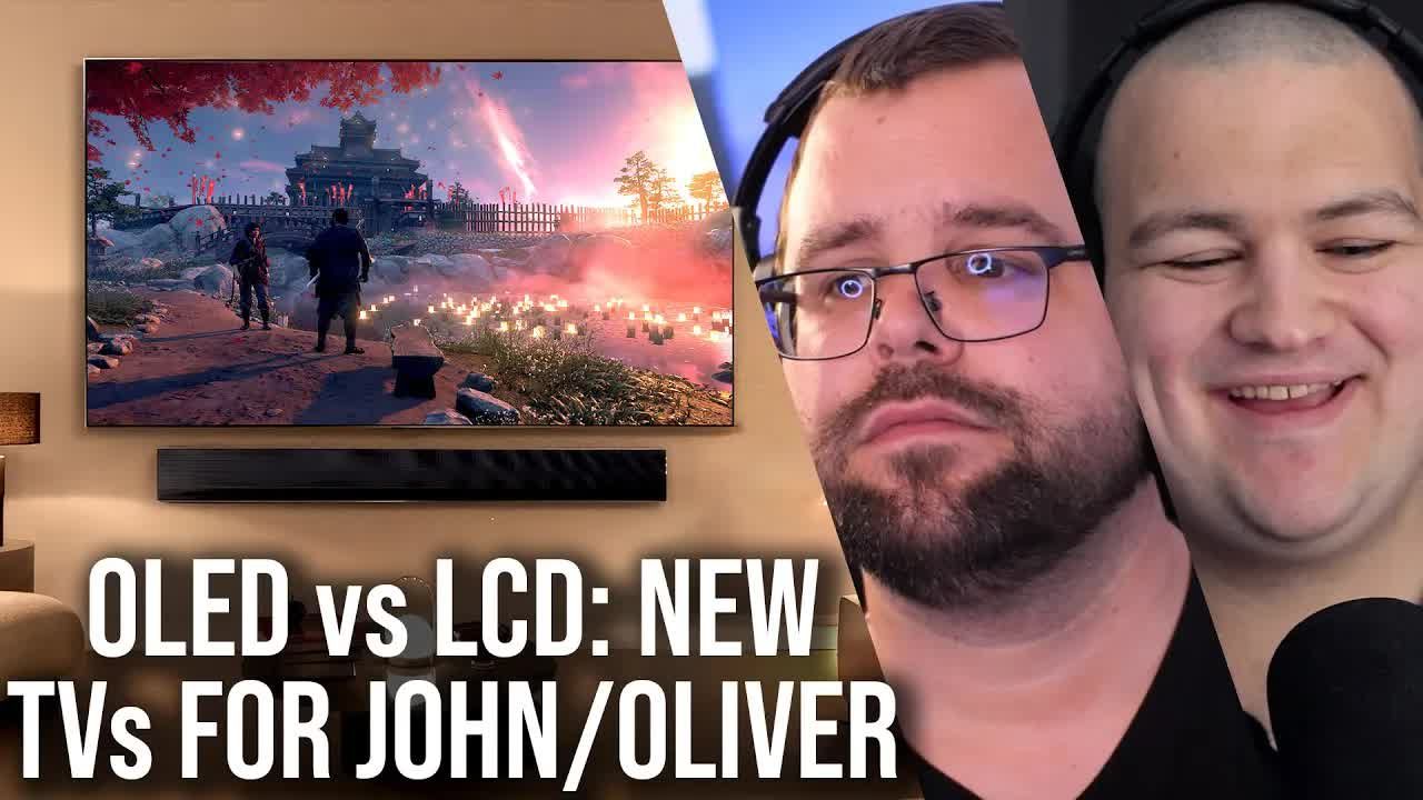【中配】john 和 oliver 买新电视!oled vs lcd 对决【 df clips】