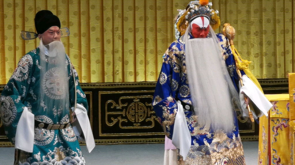 京剧大探二杜镇杰张慧芳方旭主演方旭最近进步很大