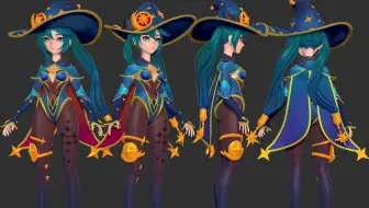 【ZBrush角色教程】原神-莫娜（下）