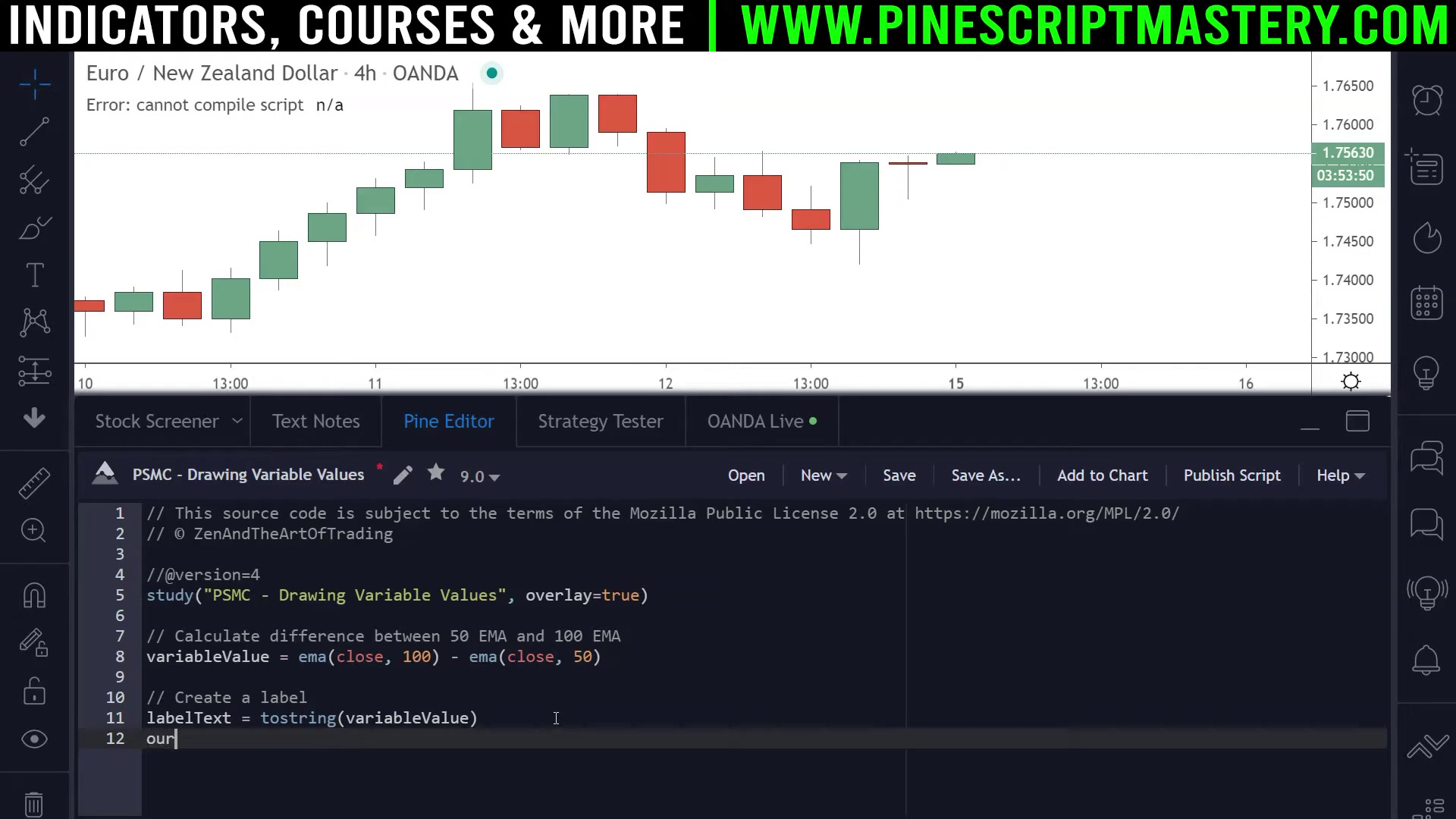 Pine Script 教程• 如何使用 LABELS • TradingView 课程哔哩哔哩bilibili