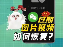 Télécharger la video: 微信里重要的图片视频过期了？教你一招轻松恢复！