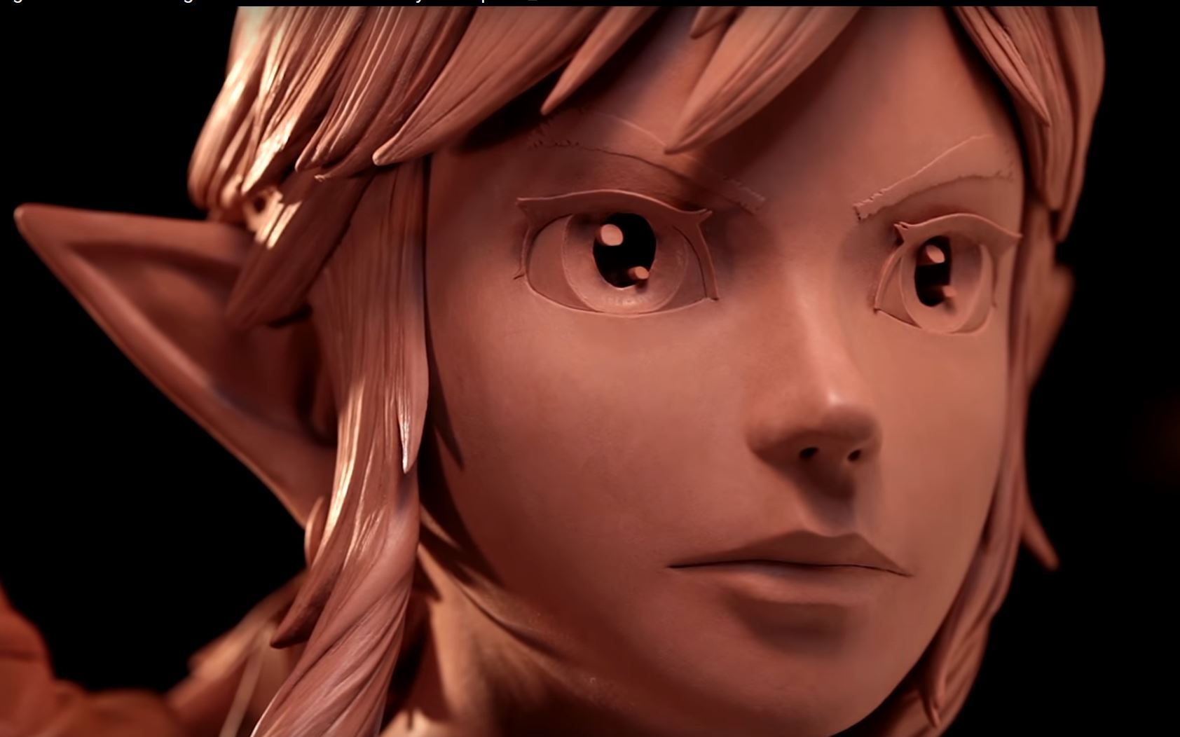 legend of zelda traditionally - sculpture_geek_哔哩哔哩_bilibili