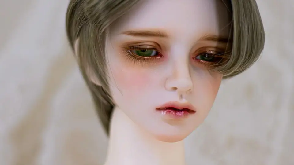 BJD化妆Kanadoll 'Adrian' face up_哔哩哔哩_bilibili