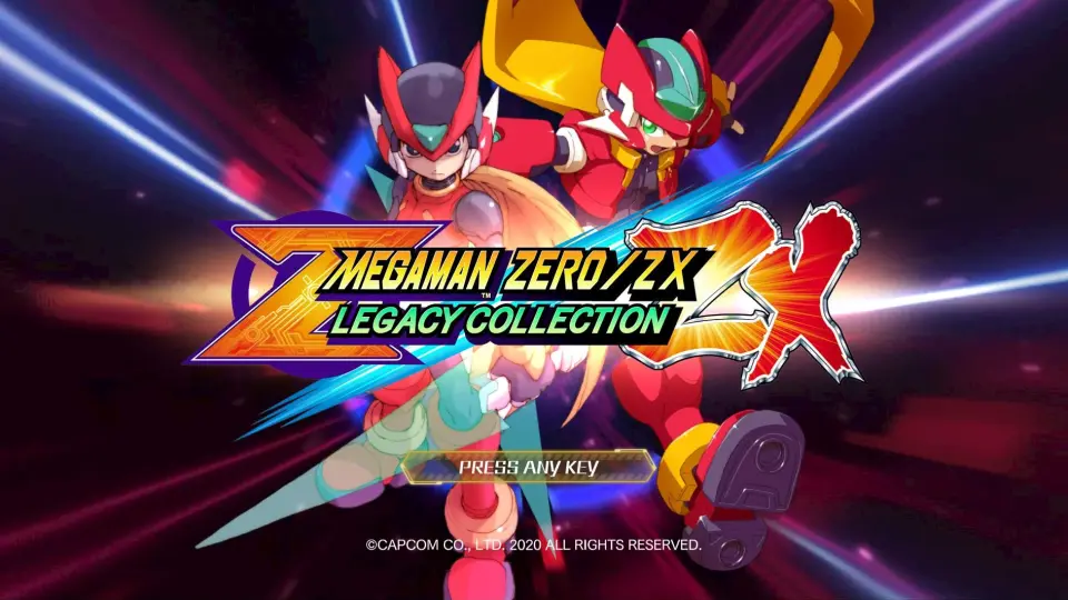 PC 洛克人Zero ZX传奇合集Mega Man Zero ZX Legacy Collection 汉化版+ 