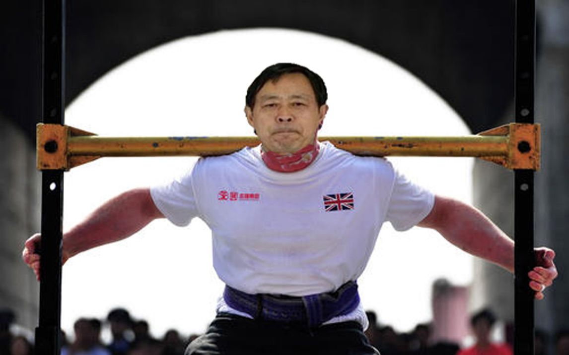 大力士:"只是碰巧跟马保国长得一样罢了"