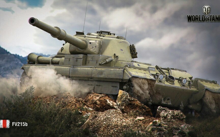 [胡德]坦克世界闪击战5.5 粉丝投稿(8):十级换血王fv215b