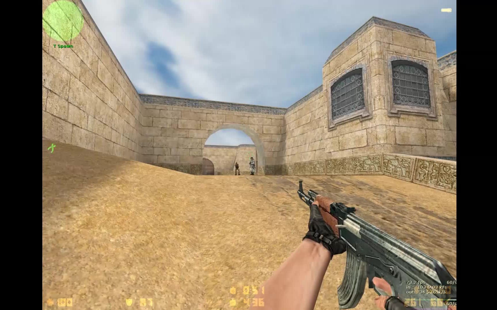 cs零点行动拿到了ak就跟回家一样