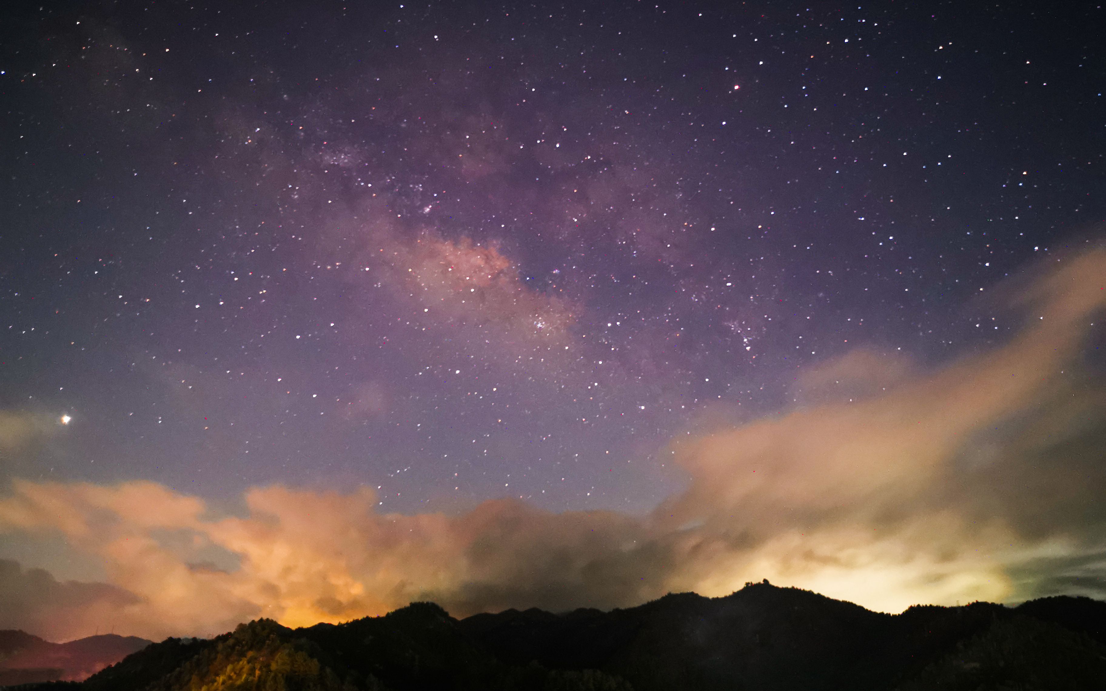 星空延时摄影华为p30手机拍摄拍摄10小时换来30几秒的视频