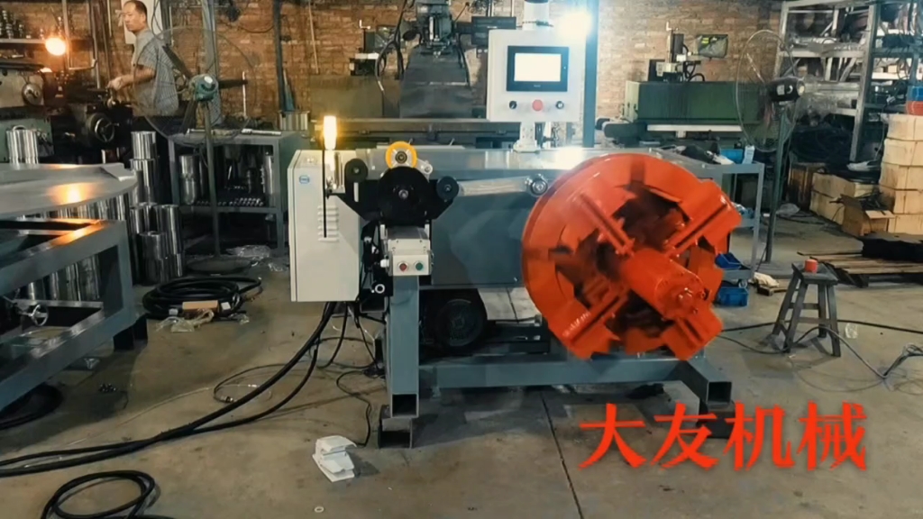 钢丝绳收卷机展示