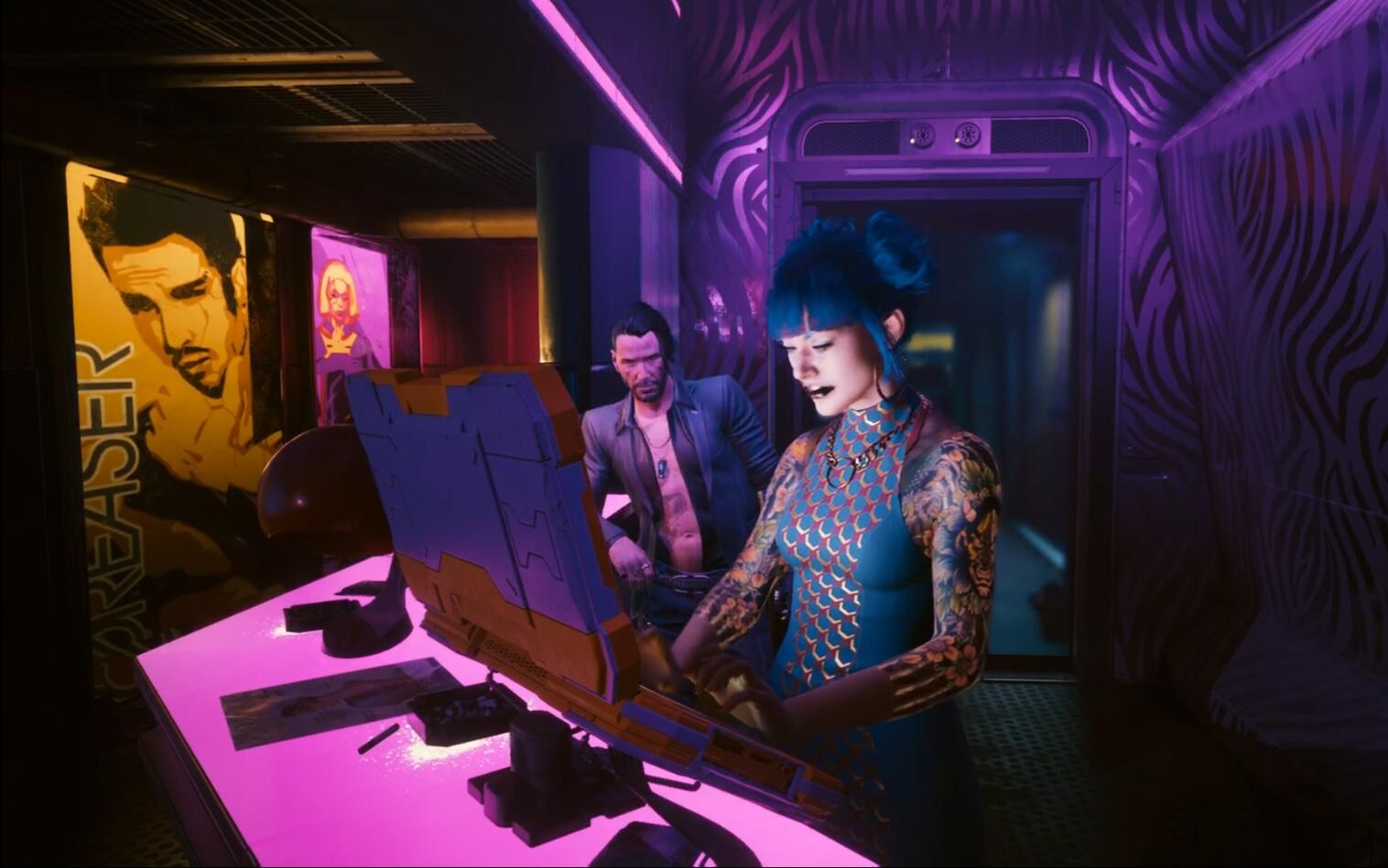 赛博朋克2077男v 高级动物2