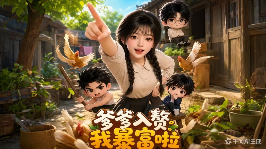 爹爹入赘我暴富啦第二季(138集)AI短剧