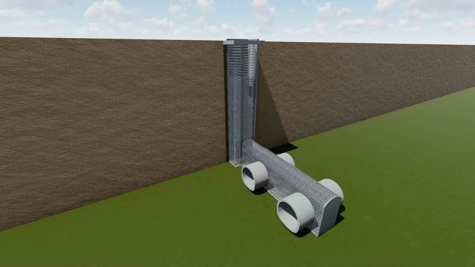 西安地铁8号线施工竖井及横通道