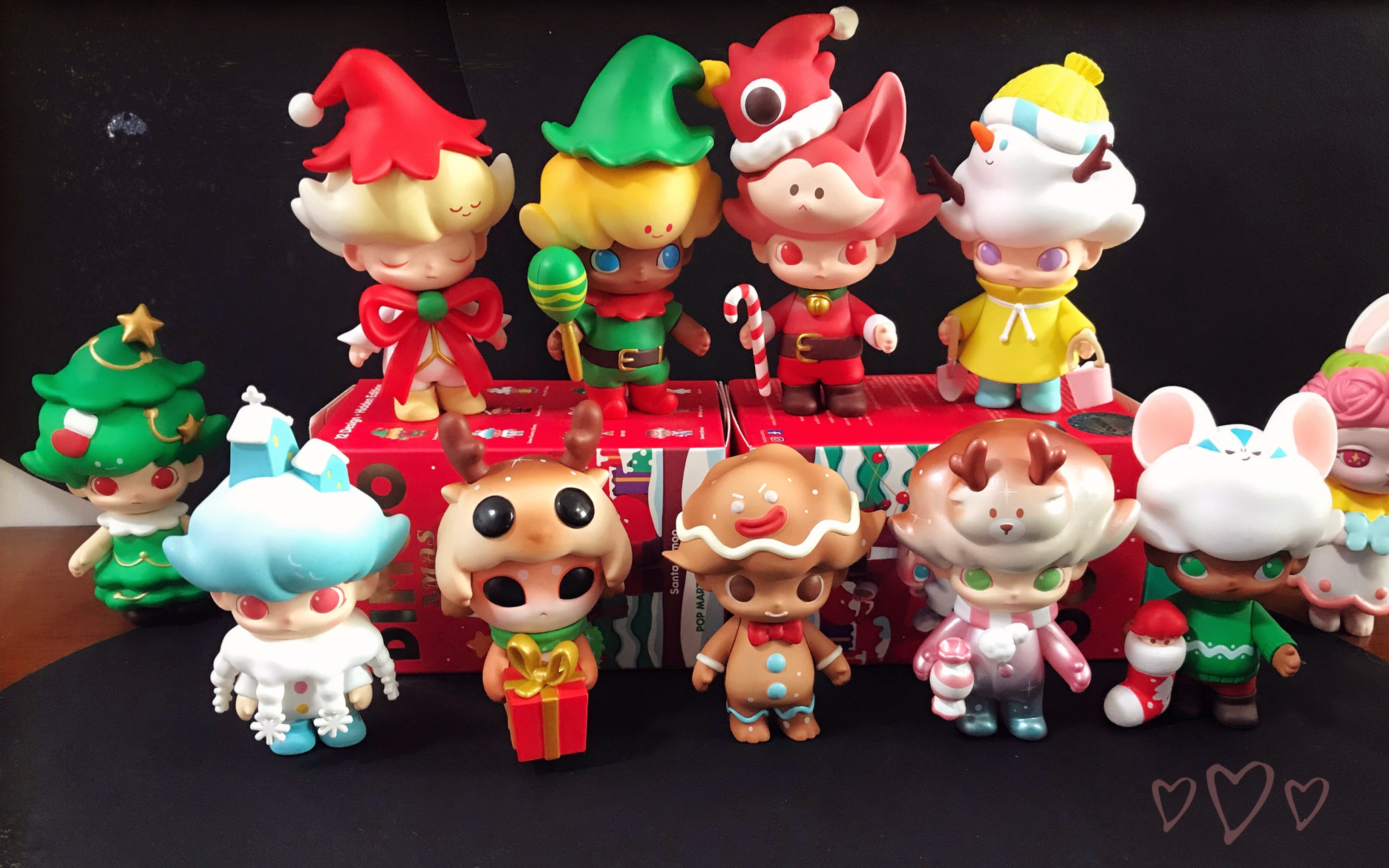 想看dimoo圣诞系列实物的就戳这支视频!