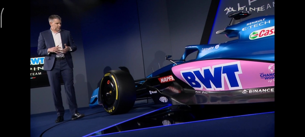2022雷诺阿尔派f1车队 bwt alpine f1 team新车发布(生肉)