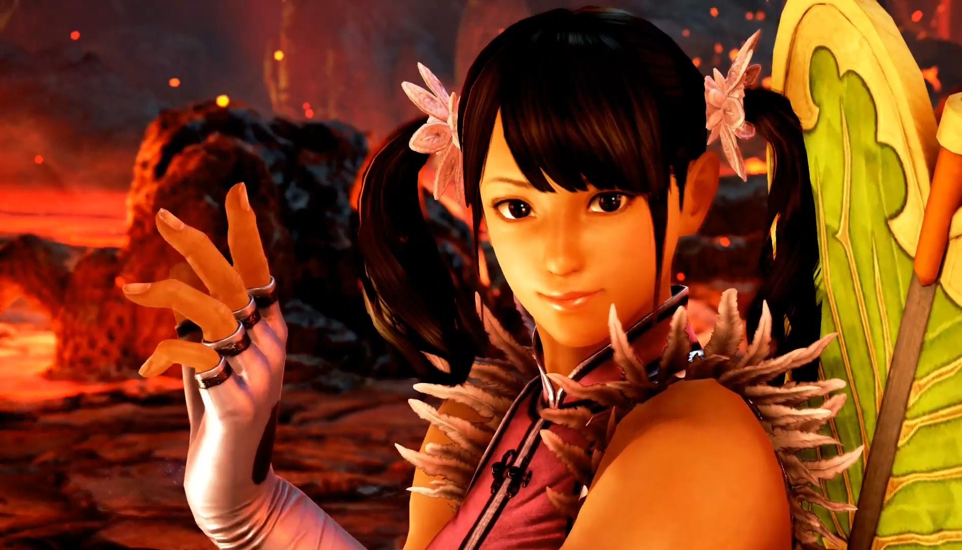 铁拳7 宝箱模式:粉色的凌晓雨 收拾两个蠢电脑 对臭熊!等等!