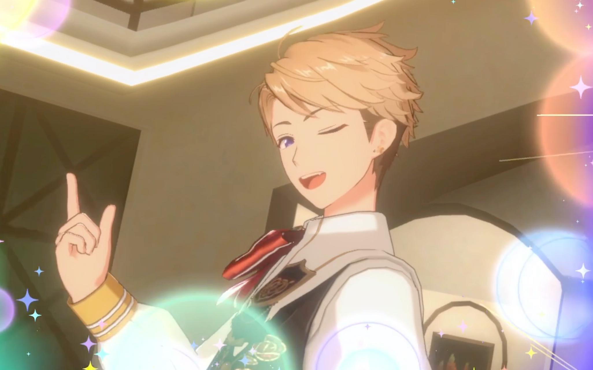 es2偶像梦幻祭2自存协力奶次岚姐leo站位相同香水曲岚姐spp