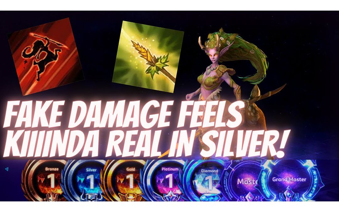 露拉娜—再虚假的伤害在白银也是真实的 Lunara  FAKE DAMAGE FEELS KINDA REAL IN SILVER!  B2GM (S4)哔哩哔哩bilibili风暴英雄