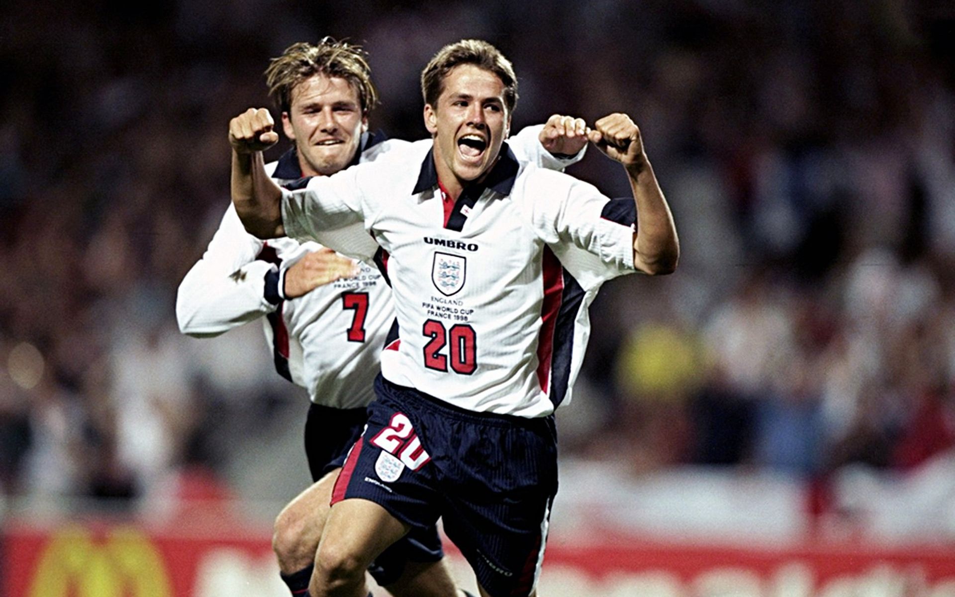 98年世界杯经典战,阿根廷6:5英格兰,"追风少年"欧文一战成名_哔哩哔哩