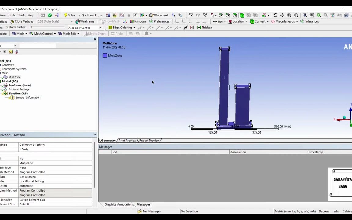 [图]ANSYS WORKBENCH风荷载｜建筑物｜不同高度｜模态｜谐波响应I频率