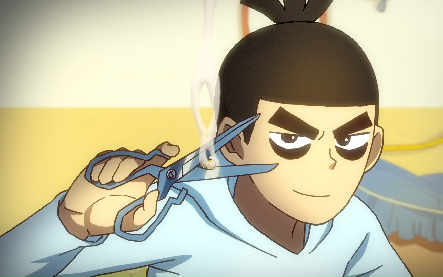 【伍六七x香肠派对】 偷偷告诉剪子:阿七今日份的战书是#香肠派对#下