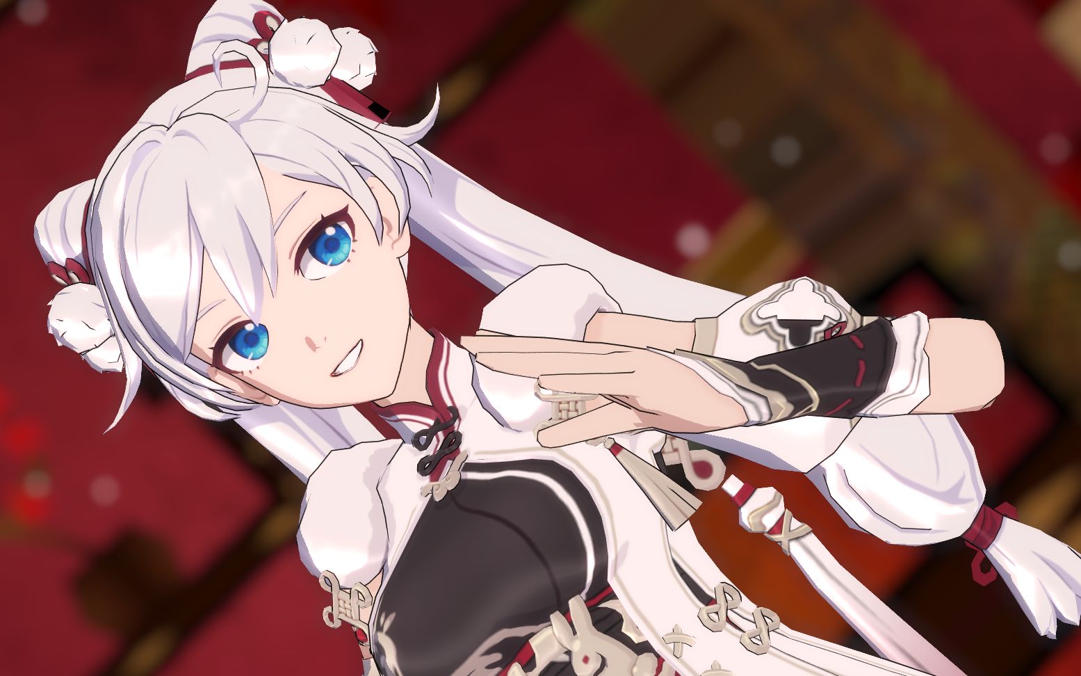 大奥旗袍三姐妹动画风格渲染breakthrough大神犬pv付