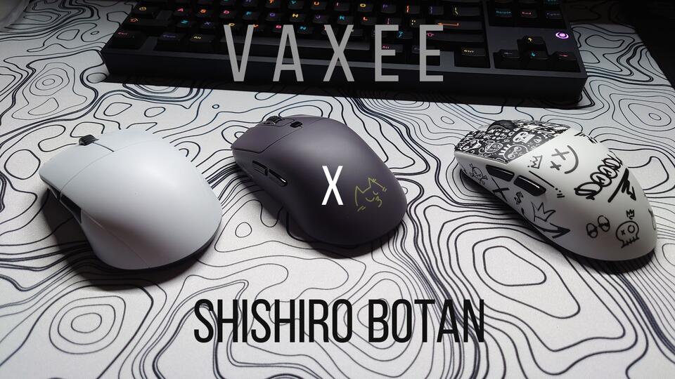 VAXEExShishiro Botan XE-S ワイヤレスマウス (4K) VAXEExShishiro