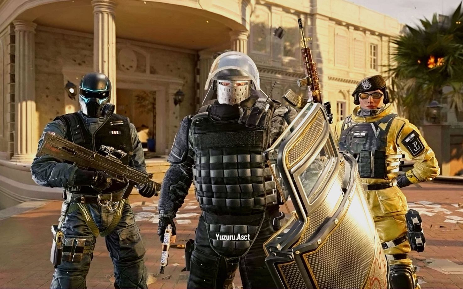 [r6s 彩虹六号:围攻] 1年后又遇老克车队 4k montagne 领事馆