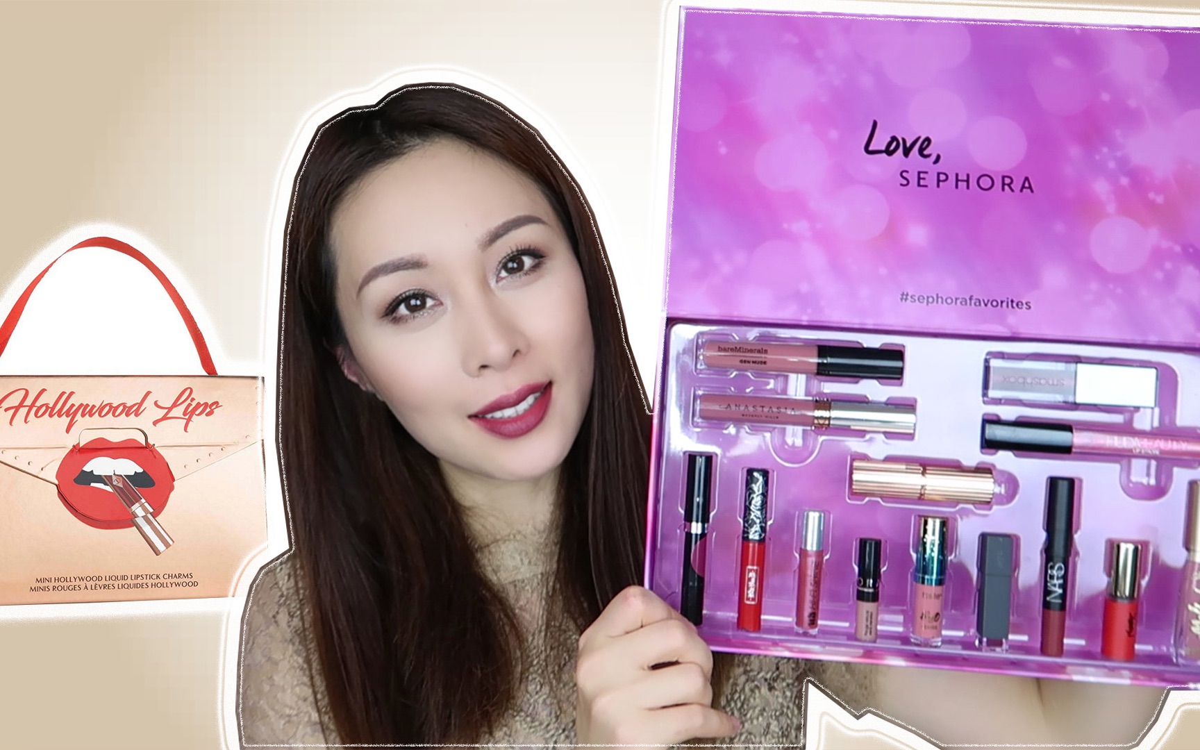 丝芙兰口红套装试色|Sephora Give Me More Lip| Charlotte Tilbury Hollywood Lipstick Set哔哩哔哩bilibili