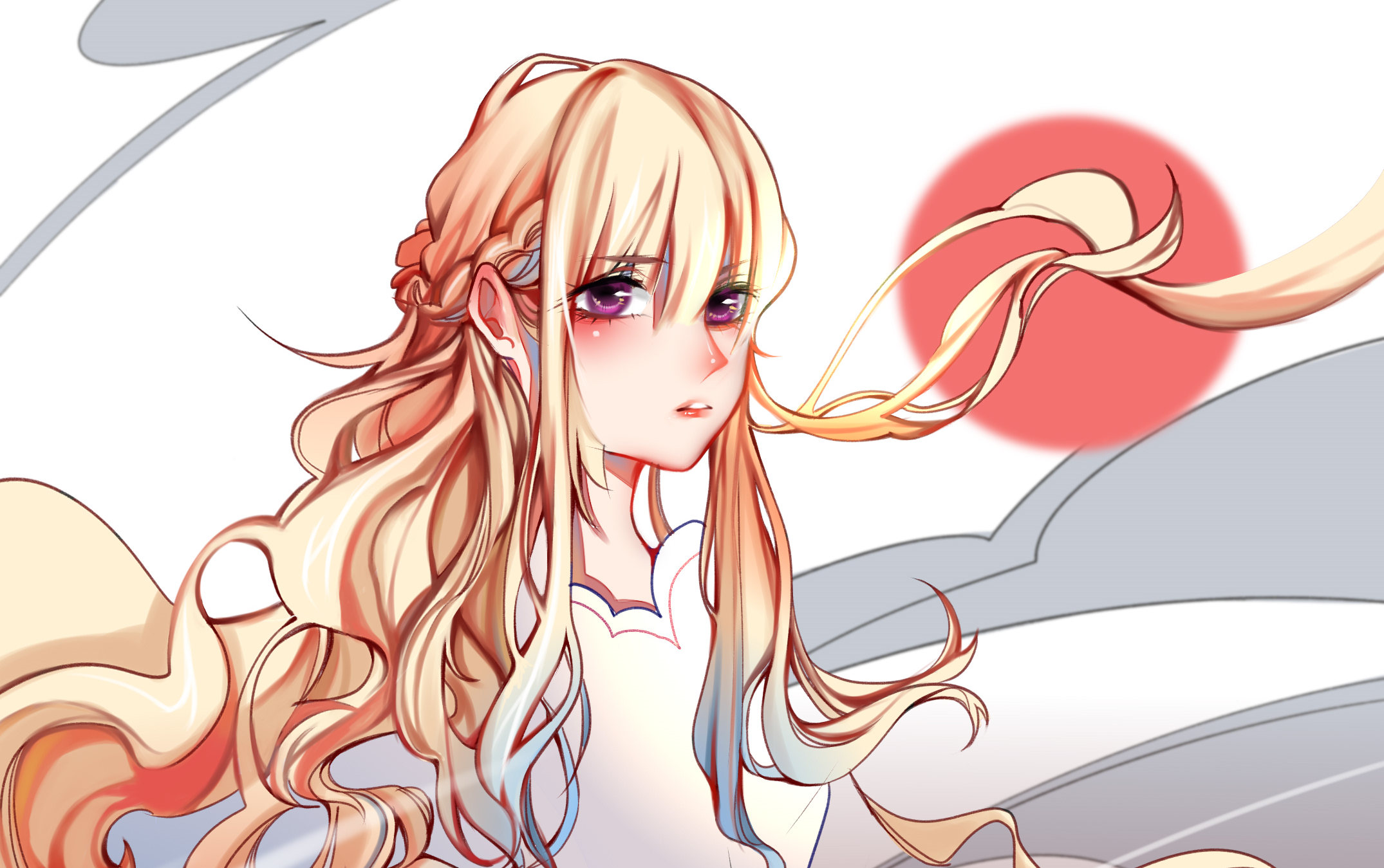 【sai原创】大漠 头发教程