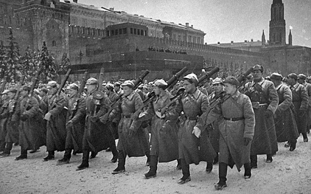 苏联红军1941年11月7日红场阅兵