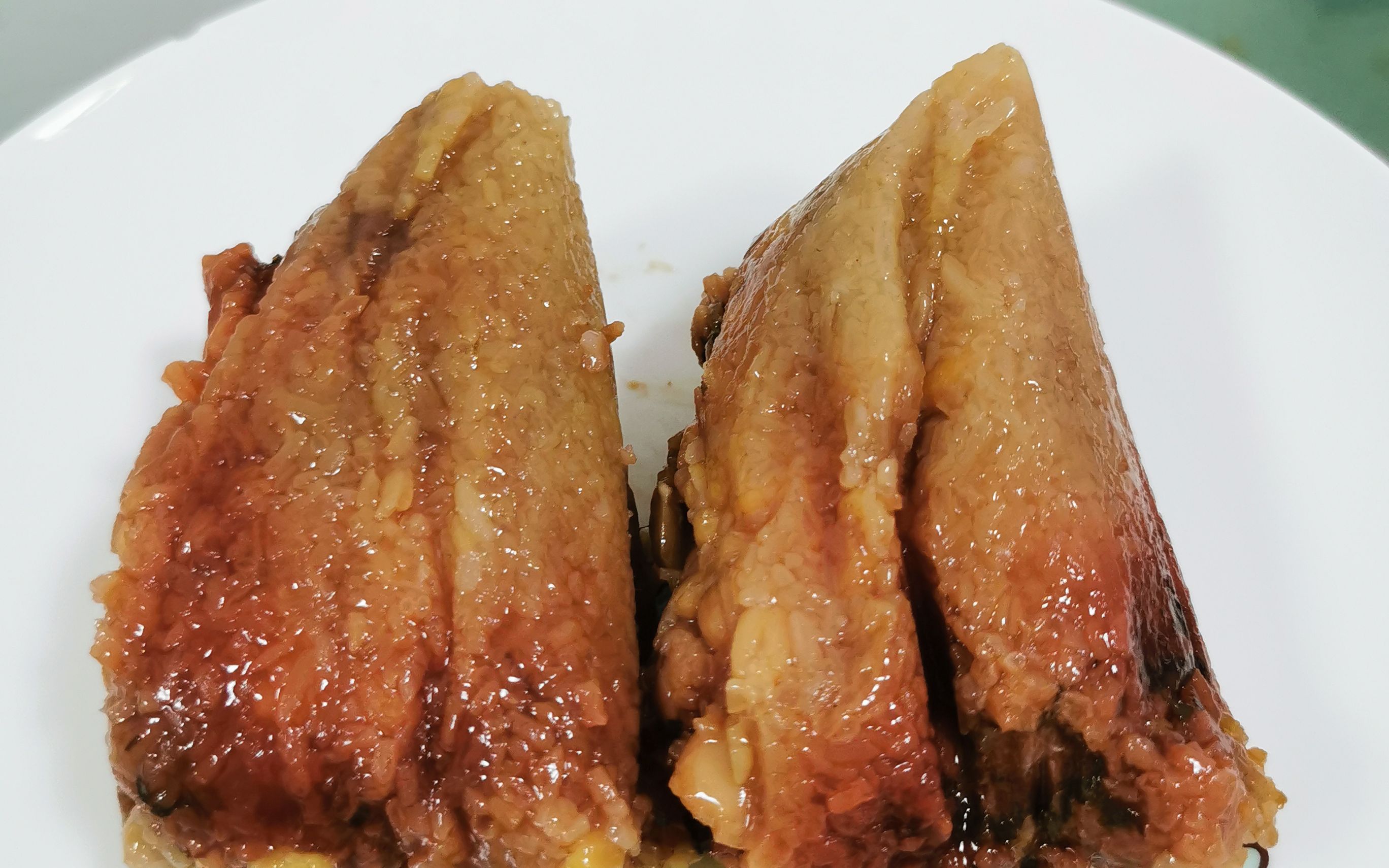 南方人,端午吃的是咸肉粽,加入了红蓝草,还有家乡的味道!