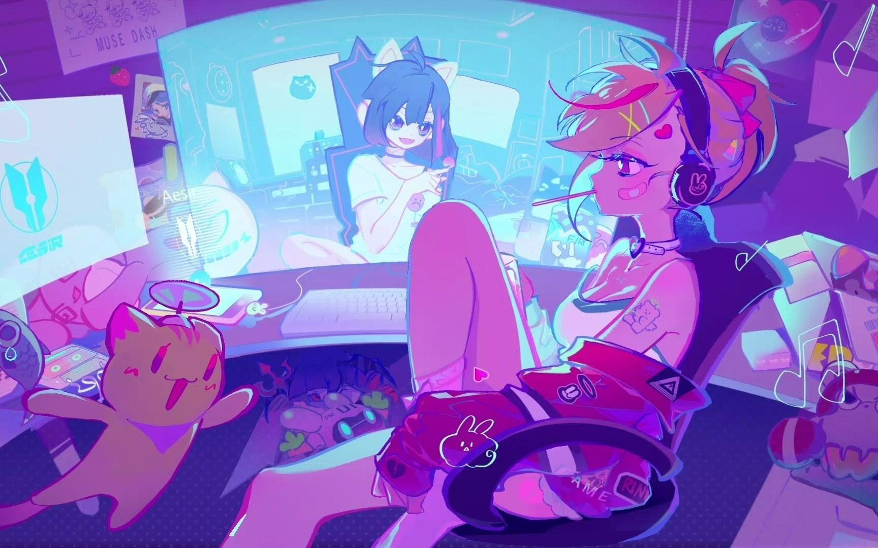 musedashcytus隐藏联动曲解锁演示