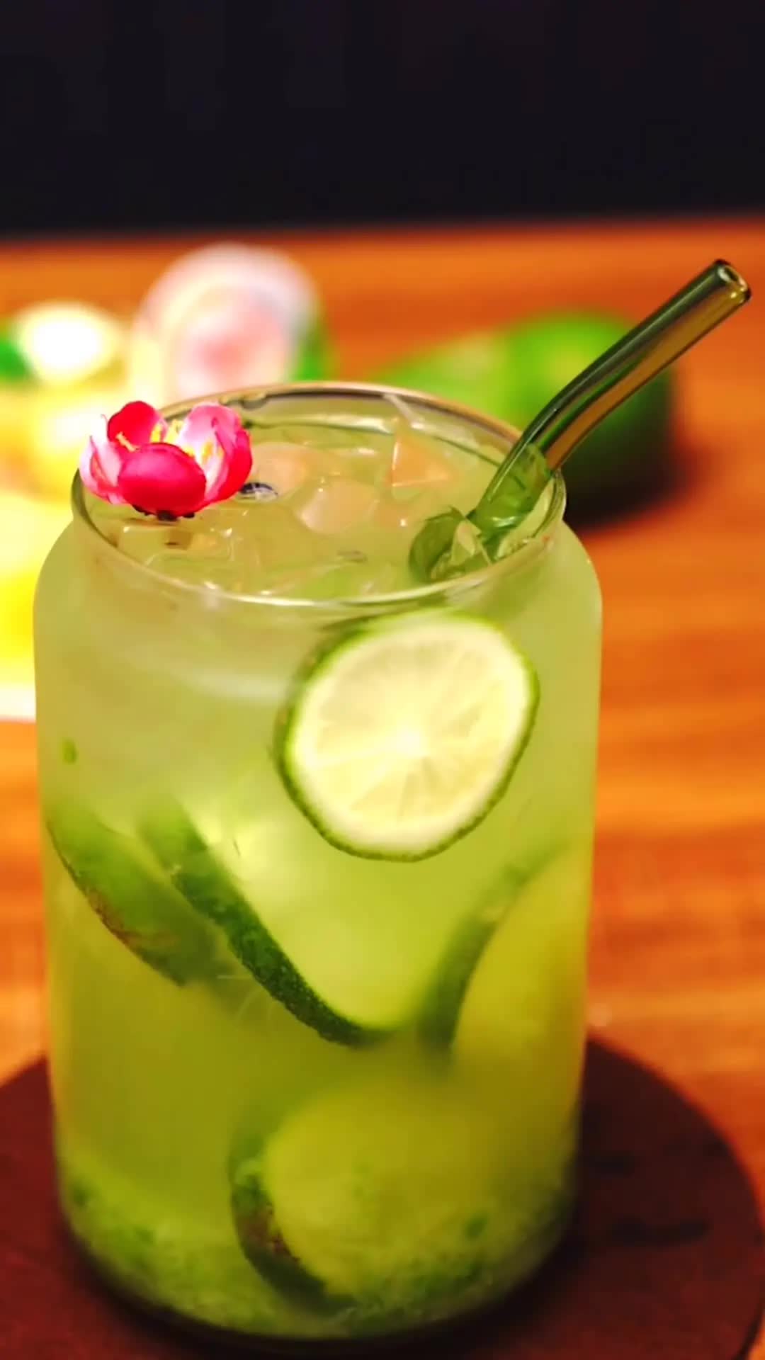 夏天解暑必备,苦瓜香水柠檬茶,来一杯爽爽的