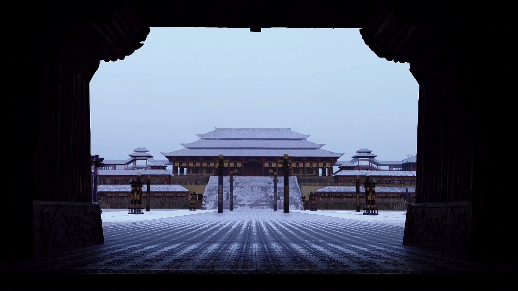 [中式审美|东宫]空镜 古风素材 视频剪辑 大雪纷飞 城楼 巡逻的士兵 黑衣人 喷血 宫殿 天空 夜景 街道 吹箫的男子 墓地 每一帧都是壁纸 大气磅礴 be哔哩哔哩...