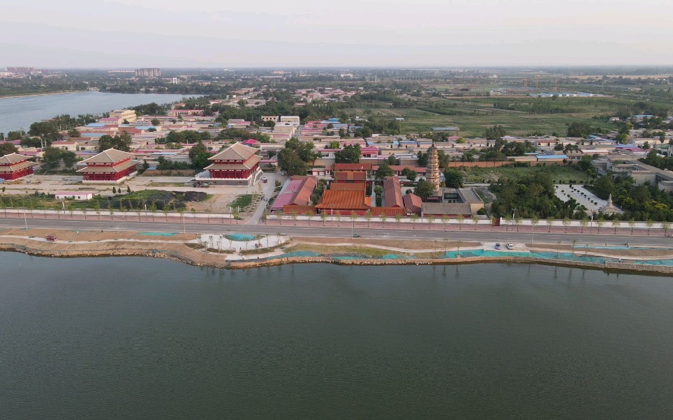 航拍南宫湖_哔哩哔哩_bilibili