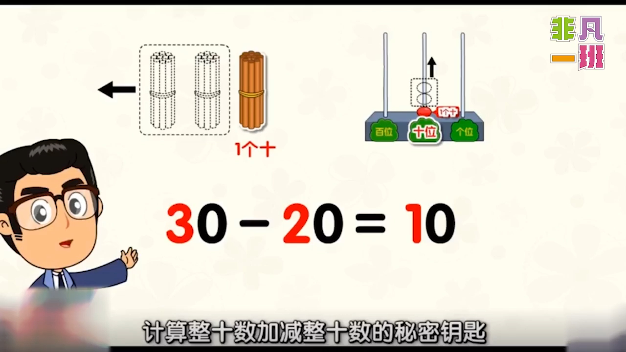 [图]数学第21课 100以内整十数加减整十数