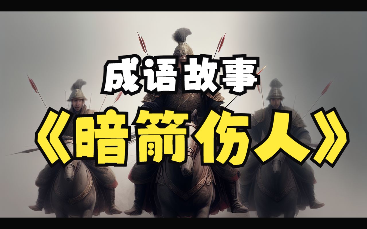 成语故事——暗箭伤人