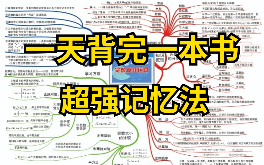 [图]【超级记忆法】提高记忆力真的有诀窍！快速高效背课文就用这个方法！学霸才不会告诉你的光速记忆法 学习一小时胜过十小时 如何背单词背课文过目不忘？