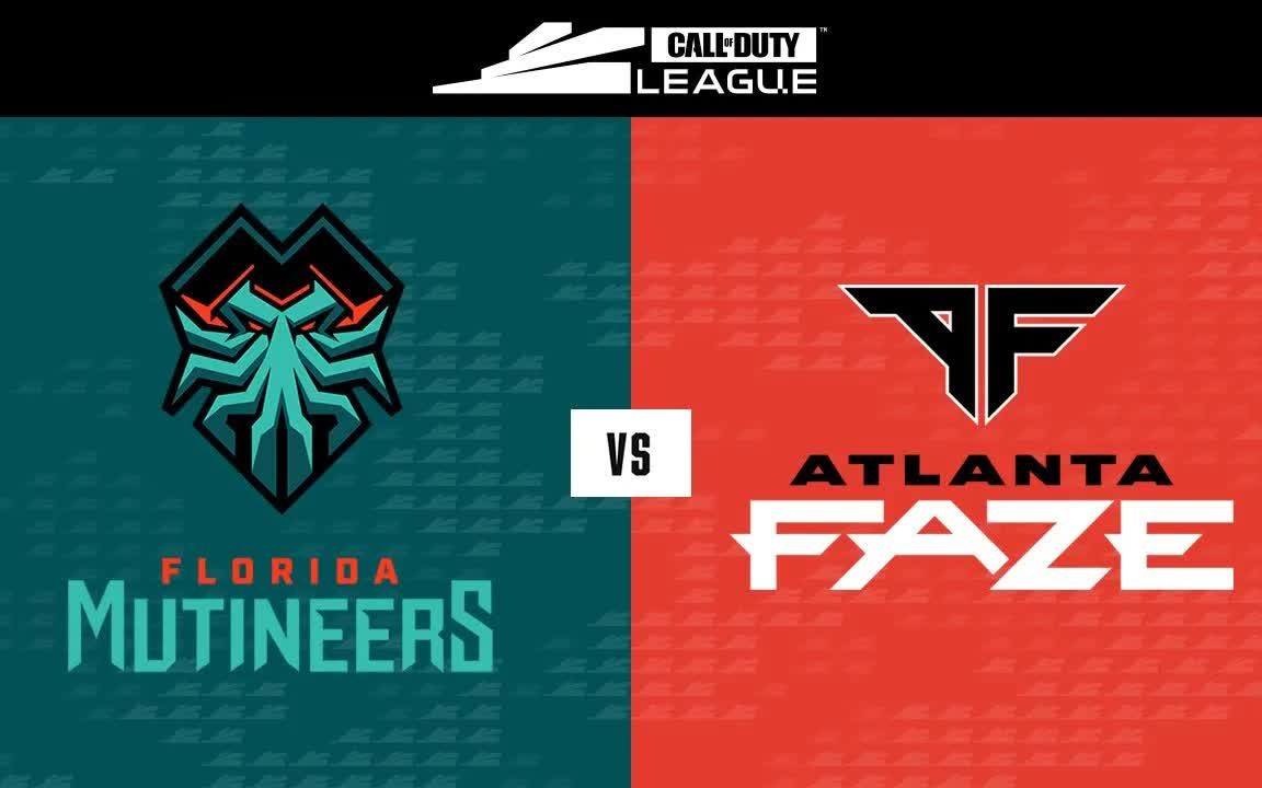 使命召唤联赛cdl2021赛季常规赛第一阶段w2d4flamutineers对阵atlfaze