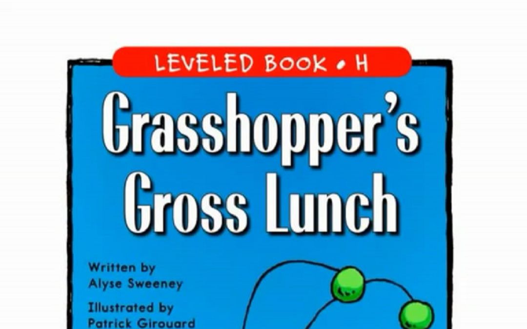 [图]「不用词汇书背单词」Episode 771：Grasshopper's Gross Lunch