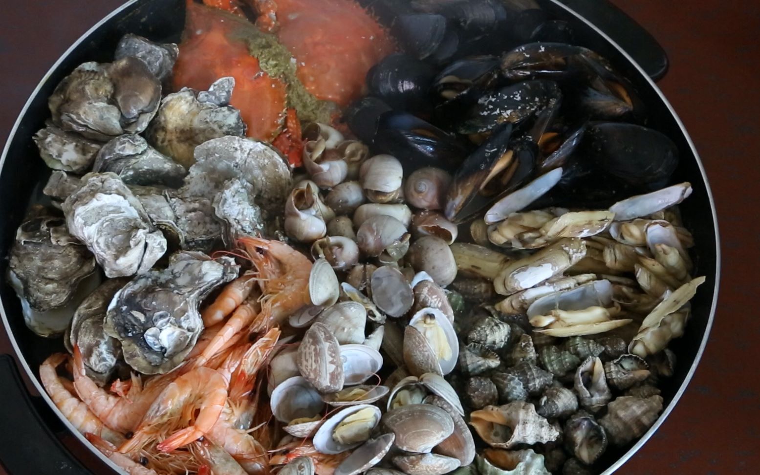 【海鲜大杂烩】最原汁原味的海鲜大餐,做法非常简单