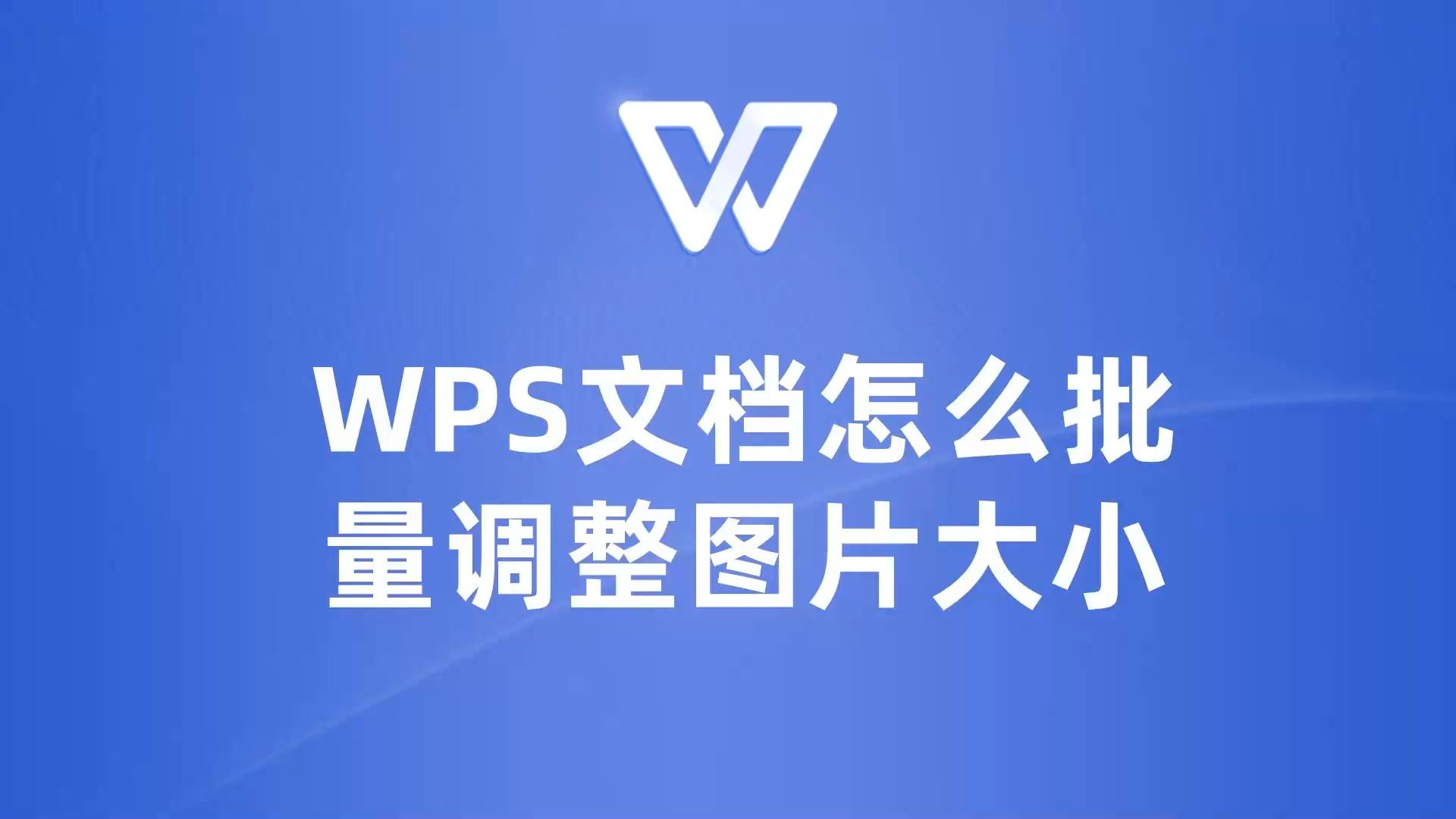 wps图片调整大小图片