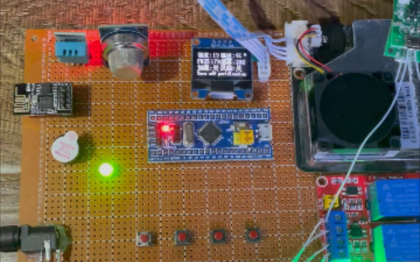 基于stm32空气净化器(WiFi版)哔哩哔哩bilibili