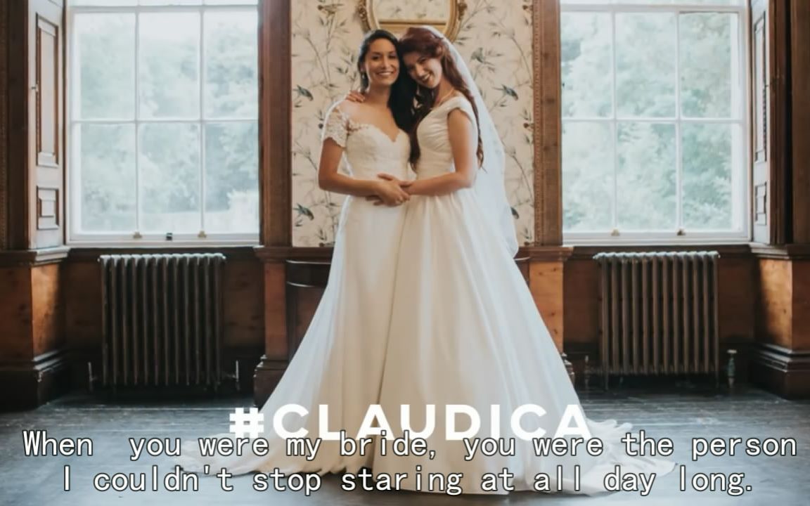 【jessica&claudia/中字】我们的拉拉婚礼