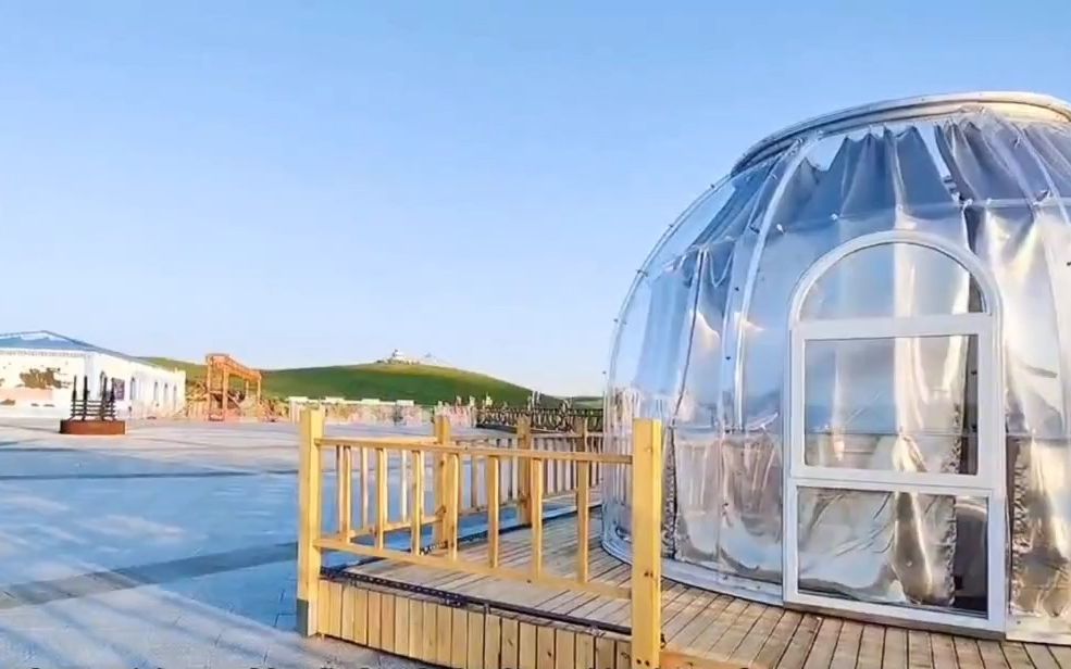 今年超流行的星空泡泡屋民宿 让景区客流量爆增