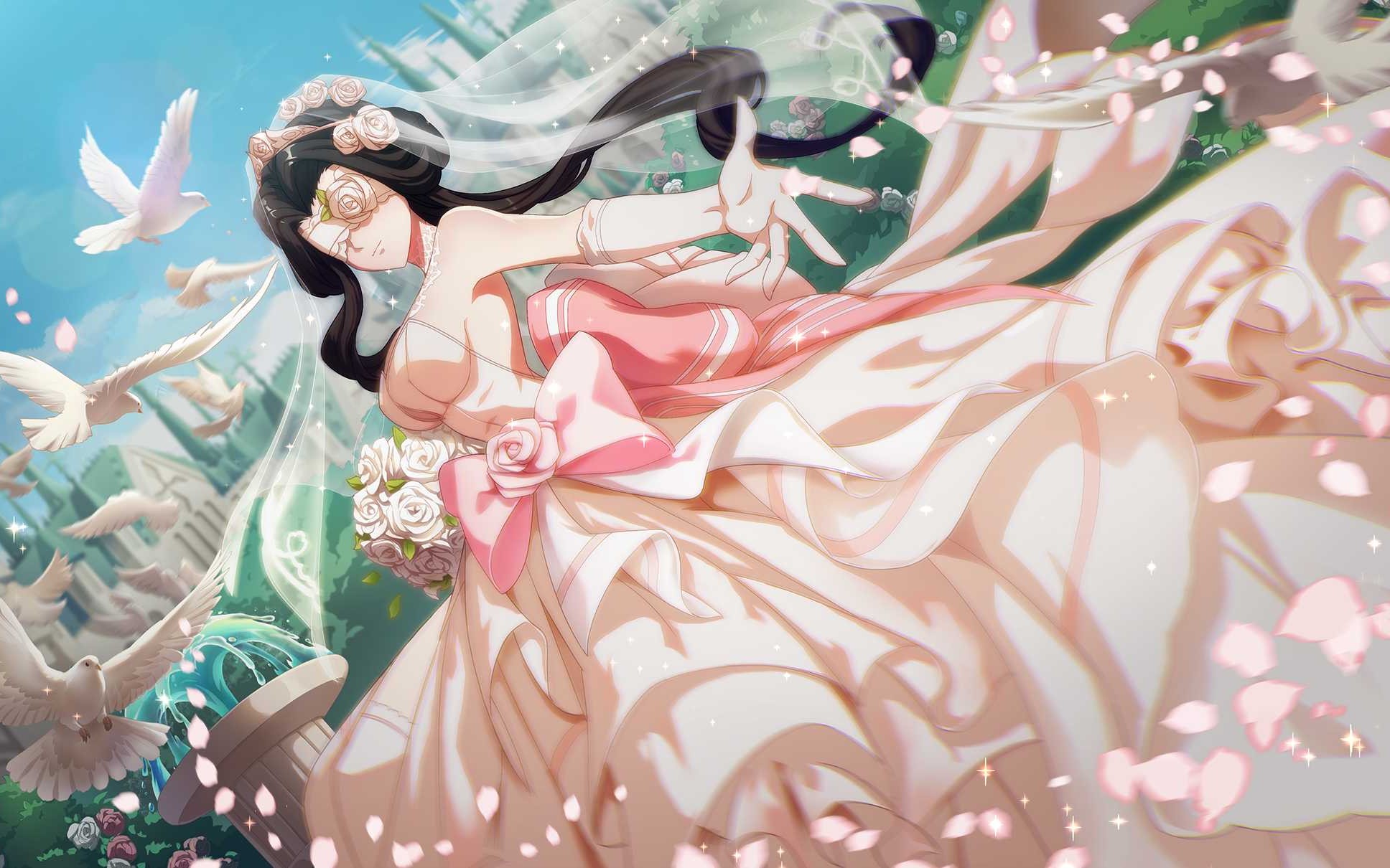 【非人学园】百目限定皮肤纯白誓约技能特效展示_哔哩哔哩 (゜-゜)つ